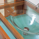 Illustration for article titled LineAqua Glass Sink Basin, a Mesmerizing Vortex of Toothpaste Spit